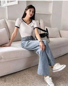 Vintage-Style Ringer Tee