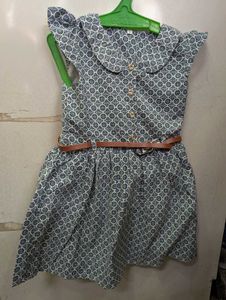 Frock With Belt Upto 1 Year To 5 Years