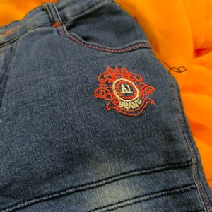 Halft Jeans Pant