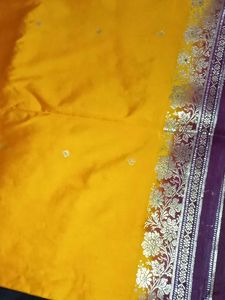 Elegant Yellow Saree