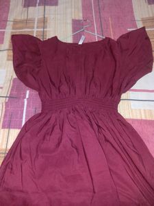 Chic Red Midi Dress