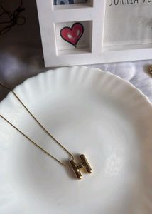 Gold Initial Necklaces - D, H,B, L,V S,K Sold Out