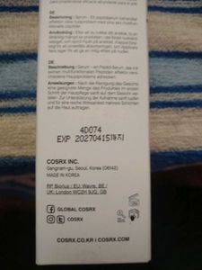 Cosrx - The 6 Peptide Skin Booster Serum