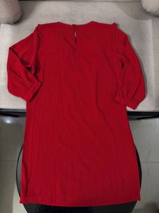 Van Heusen ❣️Red Ruffled Dress