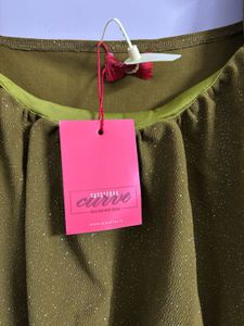 Sassafras Curve Olive Glitter Bodycon Dress