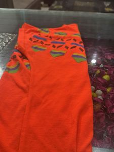 Orange Graphic Tee