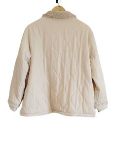 Off white Quilted Jacket
