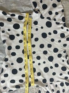Oversized Polka Dot T Shirt