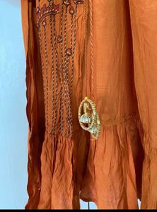 Sharara Shrug Top Ethnic Set