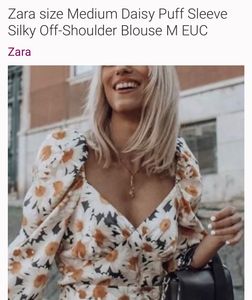 Zara Floral Top