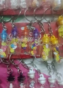 Six Doozens - 70 Plus Cute Bottle Keychains