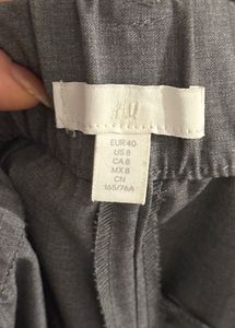 NEW H&amp;M Grey Tailored Trousers