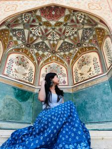 Jaipuri Cotton Long skirt