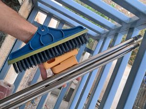 2 In 1 Floor Scrub Brush &amp; Viper