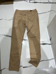 Beige Skinny Jeans Mid Waist