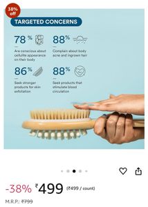 Bloom 2-in-1 Long Handle Body Brush