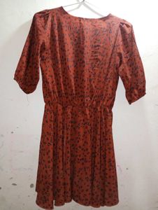 Floral Print Mini Dress