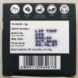 Love Earth Lips Cheek Eyelid Creamy Matte Tint