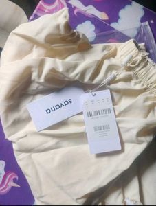 Savana Ivory Straight Leg Pants