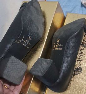 Black Block Heels