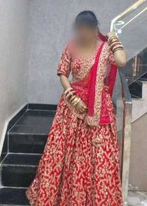 Pink Engagement Lehenga