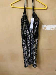 Floral Lace Silk Cami