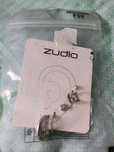 Zudio Silver Earring Set