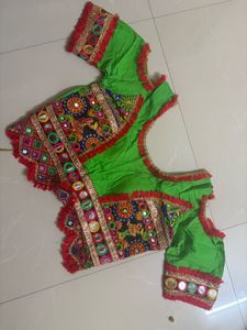 Garba Green Chaniya Choli | Navratri