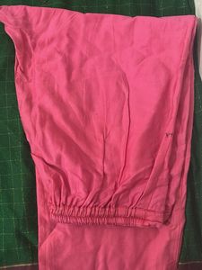 Green &amp; Pink Kurta Set