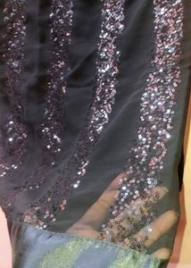 Sequence Saree 🖤