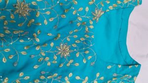 Readymade Designer Suit With Embroidery