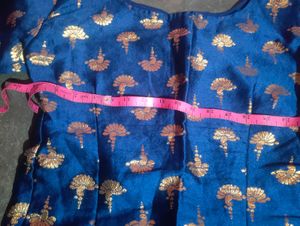 Navy Blue Beautiful Kurti