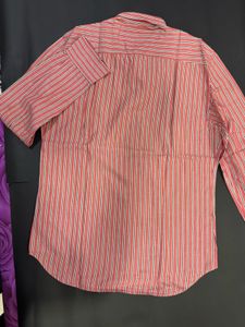 Striped Button-Down Shirt