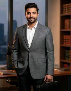 Gray Suit &amp; Blazer