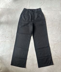 Elegant Black Wide Leg Trousers