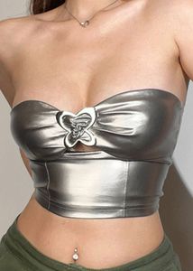Edgy Metallic Top (Stylecast)