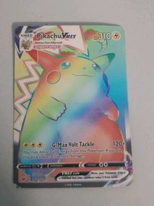 Pikachu Pokemon Trading Card (Original)
