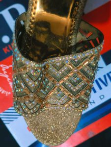Gold Wedding Heels