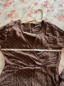 Ruffled A Line Dress