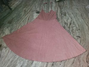Peach Beautiful Dress 👗 😍