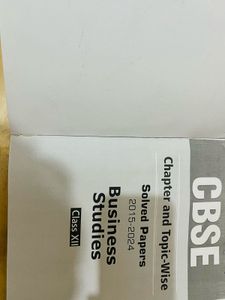 CBSE 12 Business Studies Solved Papers
