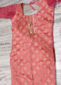 Pink Suit Set With Dupatta