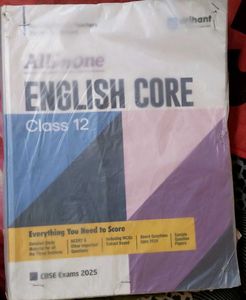 ALL IN ONE ENGLISH CORE CLASS 12