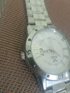 Fogg Silver Watch