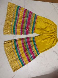 Yellow Embroidered suit