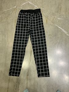 Checkered Casual Pants