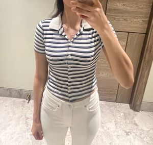 Stripes Crop Top