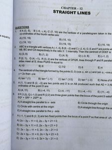 JEE Main Math Workbook