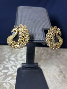 Peacock Stud Earrings