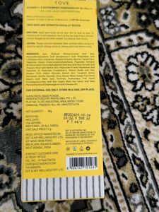 Vitamin C Super Bright Sunscreen 80 Gm
